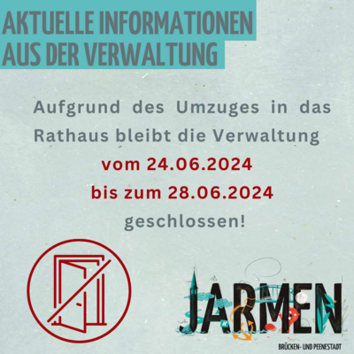 Umzug in das Rathaus (Bild vergrößern)
