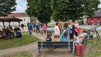 Ereignisreiches Wochenende: Schönes Sammelergebnis in der Kita Buddelkiste (Bild vergrößern)