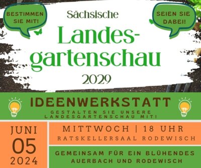 „Ideenwerkstatt zur Landesgartenschau“