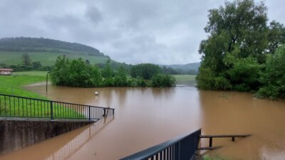Bewährungsprobe für den Hochwasserschutz Bottwartal