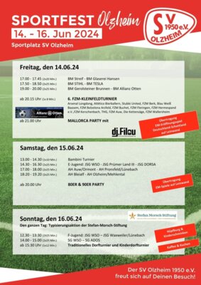 Volles Programm am Sportfest (Bild vergrößern)