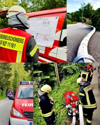 Wasserförderung lange Wegstrecke, Hüttengrund (Bild vergrößern)