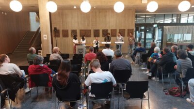 Podiumsdiskussion zur Cannabis Teillegalisierung in Sindelfingen (Bild vergrößern)