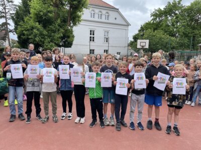 Meldung: Die schnellsten Läuferinnen und Läufer der Schule beim 1. Beetzer Actionlauf