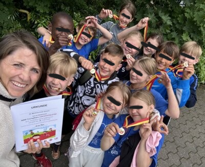 Meldung: 2. Platz beim Grundschulsportfest