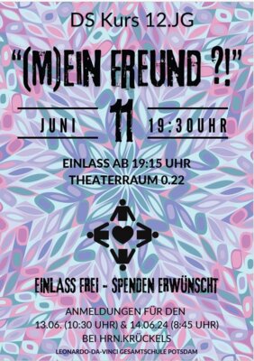 Meldung: Premiere Darstellendes Spiel 12.JG