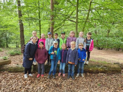 Waldausflug Klasse 1a