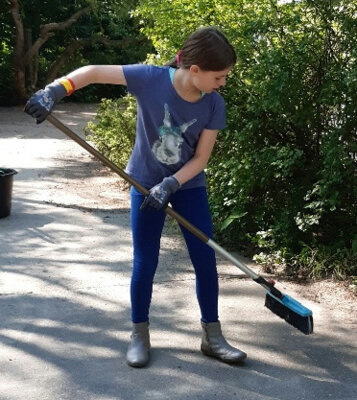 Wenige Hände, die viel geschafft haben...