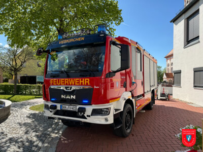Segnung unseres neuen HLF 20 (Bild vergrößern)