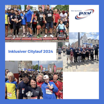 Inklusiver Citylauf Rostock (Bild vergrößern)