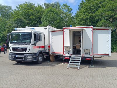 Erster Dienst des 7. Führungszuges Land