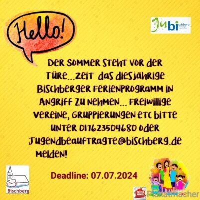 Ferienprogramm