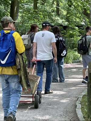Exkursion der Sek 1 in den Tierpark Cottbus