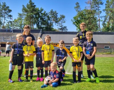 #FSVG MIT NEUEN GESICHTERN BEIM KINDERFUSSBALL (Bild vergrößern)