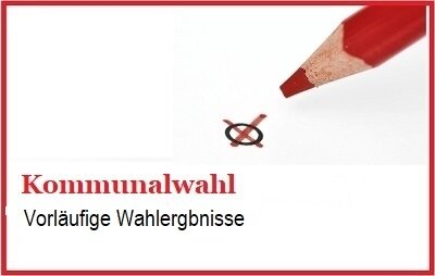 Vorläufige Wahlergebnisse