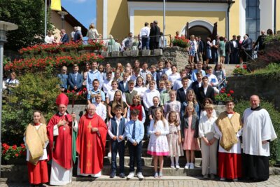 Foto zur Meldung: Firmung für Jugendliche aus unserer Pfarrgemeinde