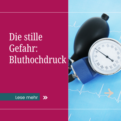 Die stille Gefahr: Bluthochdruck bei Frauen (Bild vergrößern)