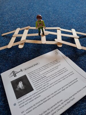 Leonardo-Brücke Klasse 4a