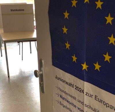 Juniorwahl am KGN - Wahlsimulation zur Europawahl (Bild vergrößern)