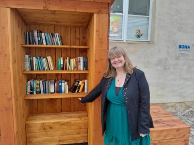 Foto zur Meldung: Büchertauschbox heißt Geben und Nehmen