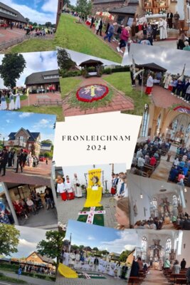 Rückblick Fronleichnam in unseren Gemeinden (Bild vergrößern)