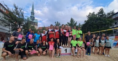 3. Platz beim Beach-Cup