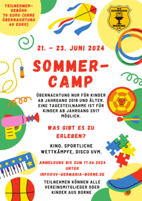 Foto zur Meldung: Sommercamp für Kinder