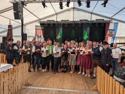 Foto zur Meldung: Festausklang in Prackenbach