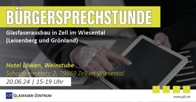 Bürgersprechstunde in Zell im Wiesental (Leisenberg und Grönland) am 20.06.2024 (Bild vergrößern)