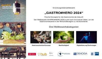 Gründungsideenwettbewerb: GASTRO#HERO 2024