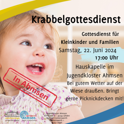 Gottesdienst für Kleinkinder und Familien (Bild vergrößern)