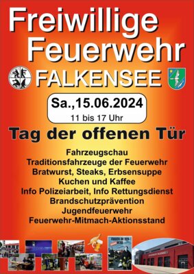 Freiwillige Feuerwehr lädt zum Tag der offenen Tür