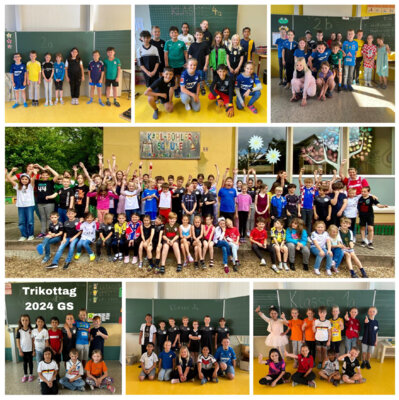 Farbenfroher Trikottag an der Karl Bühler Schule