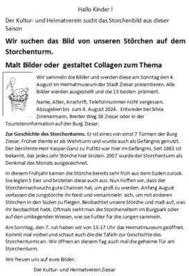 Foto zur Meldung: Storchenbild gesucht!