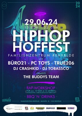 Hiphop Hoffest am 29. Juni: Sei dabei und feiere mit uns!