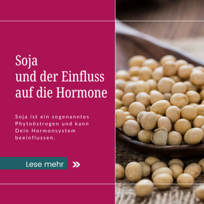 Soja und der Einfluss auf deine Hormone (Bild vergrößern)