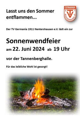 Vorschaubild zur Meldung: Sonnenwendfeier am 22.06.2024