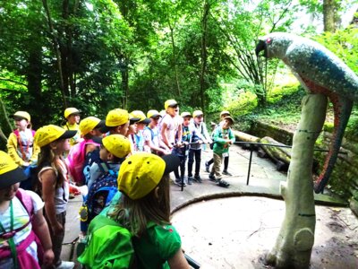 Abschlussausflug der Sonnenkinder ins Blühende Barock