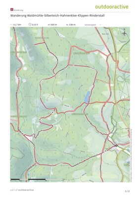 Wanderung Braunlage / Hahnenklee Klippen am 14.07.2024