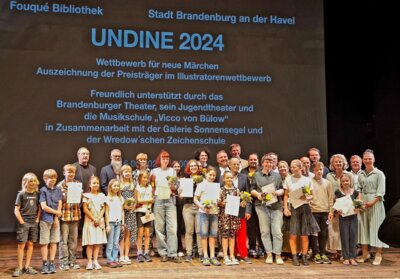 Preiseverleihung Undine Illustrationswettbewerb (Bild vergrößern)