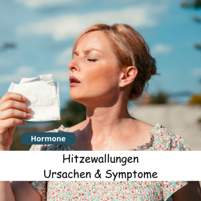 Ursachen und Symptome Hitzewallungen (Bild vergrößern)