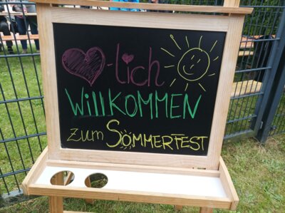 Der Kindergarten sagt DANKESCHÖN (Bild vergrößern)
