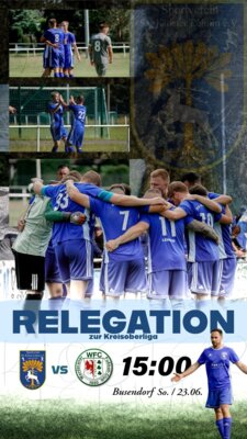 Relegationsspiel um den Aufstieg in die Kreisoberliga. (Bild vergrößern)