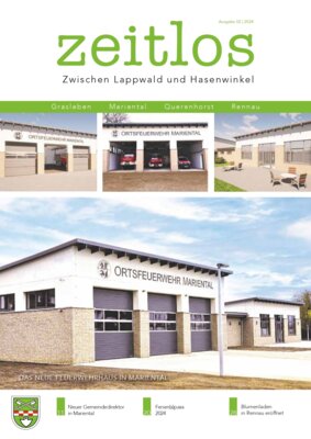 Samtgemeindemagazin "zeitlos" erschienen
