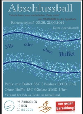Einladung zum Abschlussball der Gemeinschaftsschule