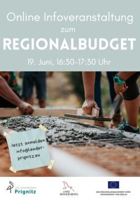 Regionalbudget startet in der Prignitz / Erstmaliger Aufruf zur Einreichung kleiner lokaler Projekte, Stichtag 02.08.2024