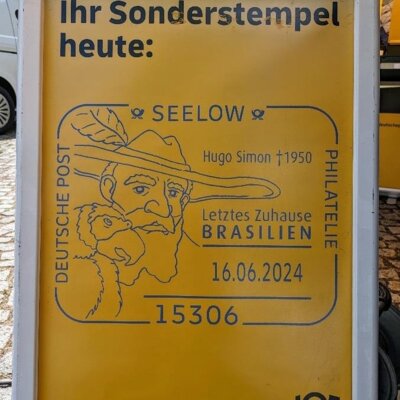Sonderpoststempel "200 Jahre deutsche Emigration nach Brasilien" (Bild vergr&ouml;&szlig;ern)