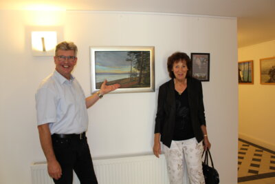 "Bilder in Acryl" – Ausstellungseröffnung im Rathaus