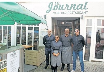 "Die Cocktails klappen schon mal" (Bild vergrößern)