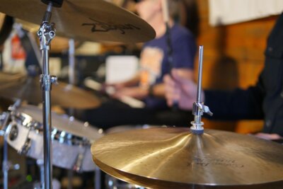Schnupper- und Beratungstermin Schlagzeug am 26.06.2024 im Bandraum der Musikschule (Bild vergrößern)